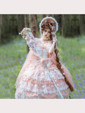 Pink Fairy Hime Lolita Style Dress by Cat Fairy (CF06)